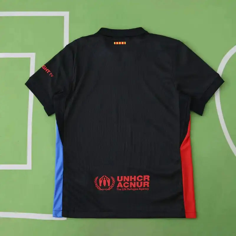 Limited Edition FC BARCELONA X TRAVIS SCOTT jersey. FC Barcelona 24/25 away Player version Football Frenzy Shop
