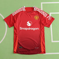 24/25 season Manchester United home Player version