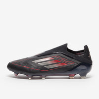 adidas F50 Elite Laceless Firm Ground - Black/Iron Met./Lucid Red - Adult Boots