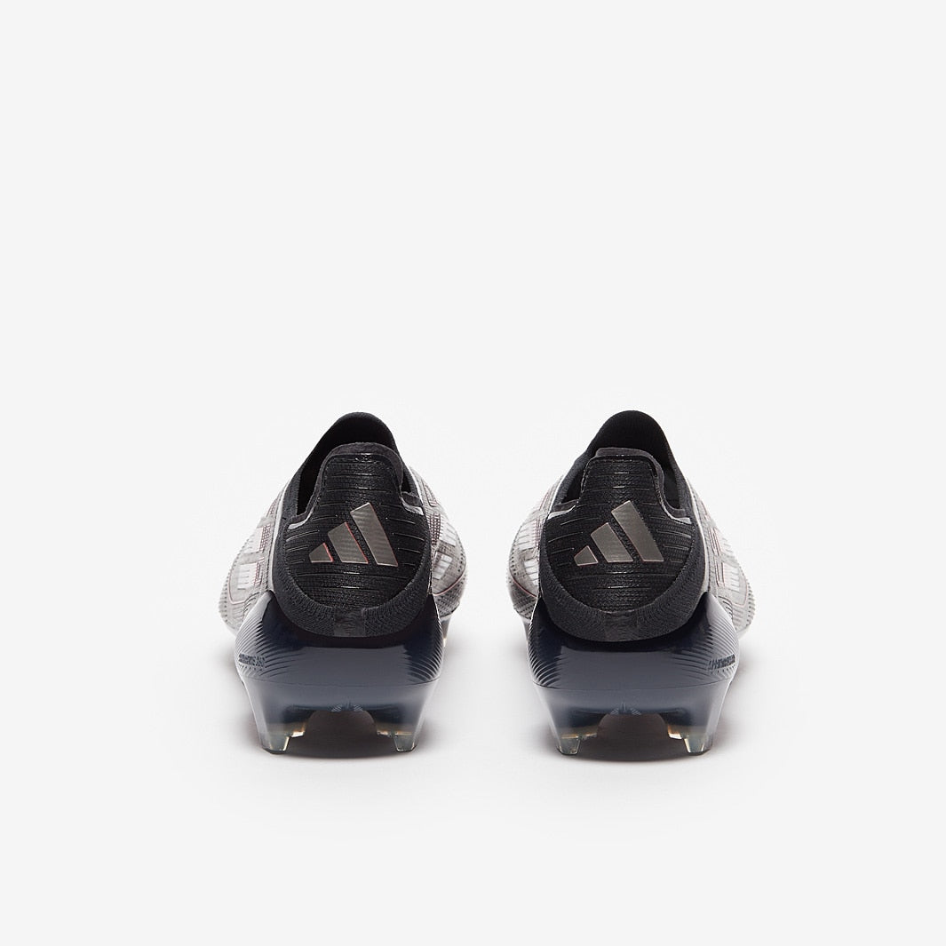 adidas F50 Elite Laceless Firm Ground - Black/Iron Met./Lucid Red - Adult Boots