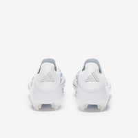 adidas F50 Elite Laceless Firm Ground - White/Pearl Met./White - Adult Boots