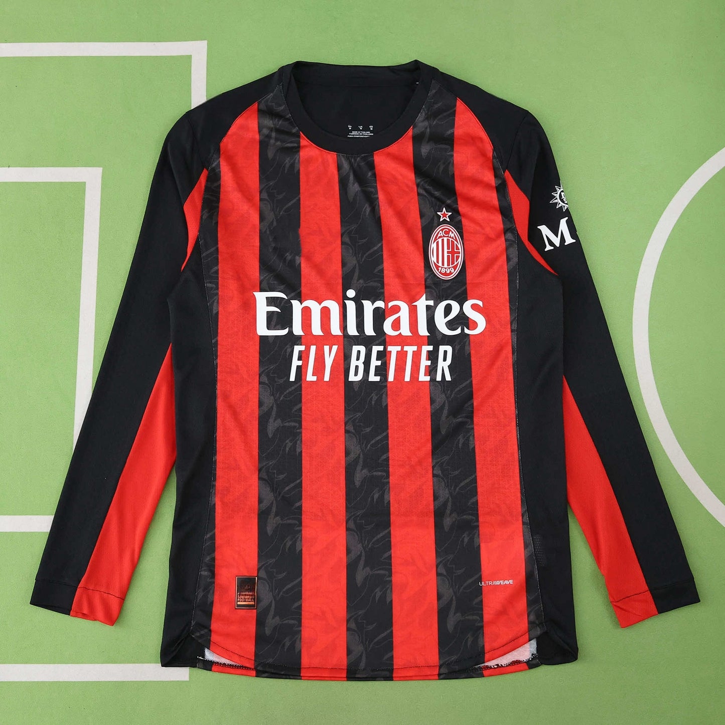25/26 season A.C. Milan home Long sleeved Player version