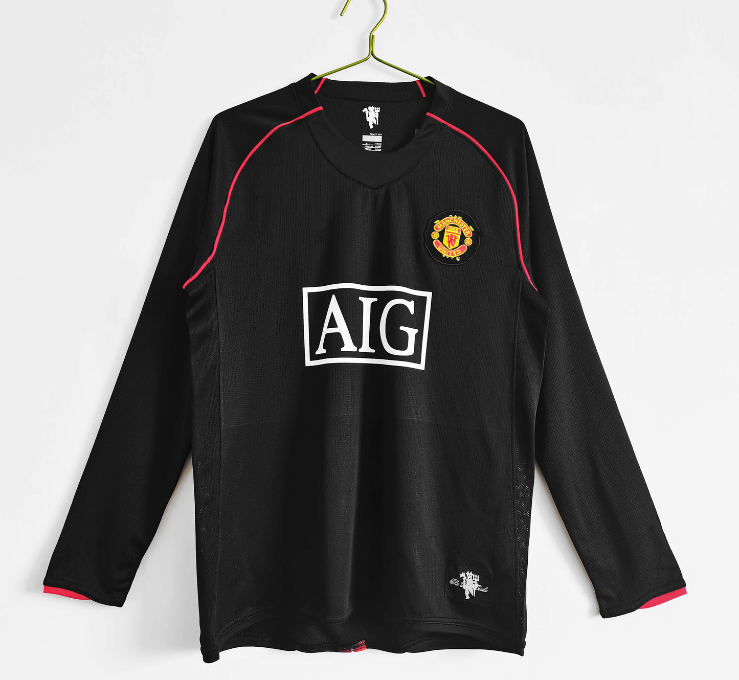 07/08 season Manchester United away Long sleeved retro Fan version