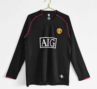 07/08 season Manchester United away Long sleeved retro Fan version