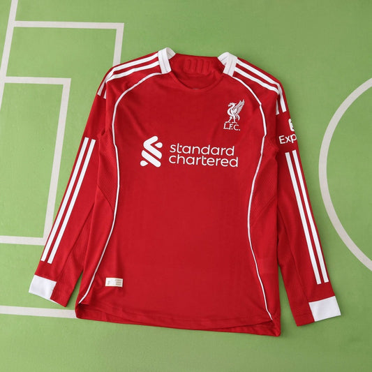 25/26 season Liverpool F.C. home Long sleeved Player version