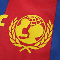 1011 season FC Barcelona / Barça home Long sleeved retro Fan version