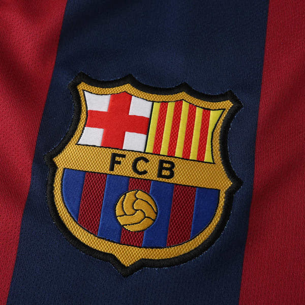 14/15 season FC Barcelona / Barçaretro home Fan version
