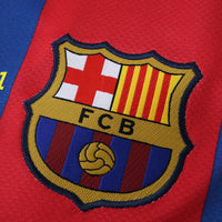 1011 season FC Barcelona / Barça home Long sleeved retro Fan version