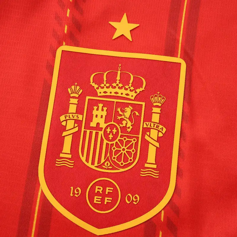 2026 FIFA World Cup Spain home Long sleeved Fan version