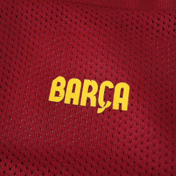 1415 season FC Barcelona / Barça home Long sleeved retro Fan version