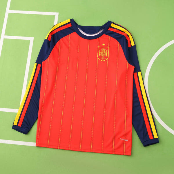 2026 FIFA World Cup Spain home Long sleeved Fan version