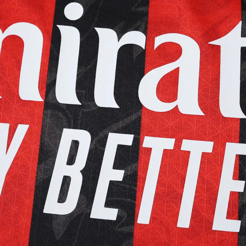 25/26 season A.C. Milan home Long sleeved Player version