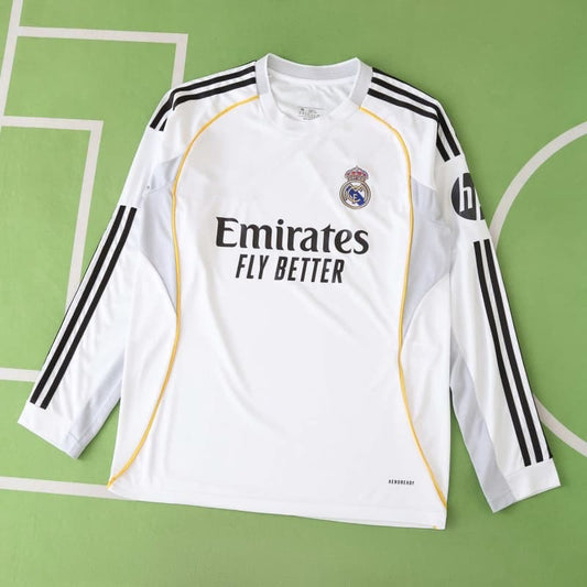 25/26 season Real Madrid CF home Long sleeved Fan version