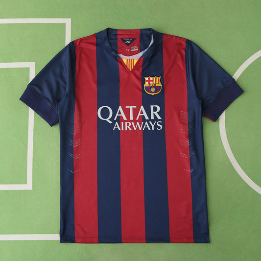 14/15 season FC Barcelona / Barçaretro home Fan version