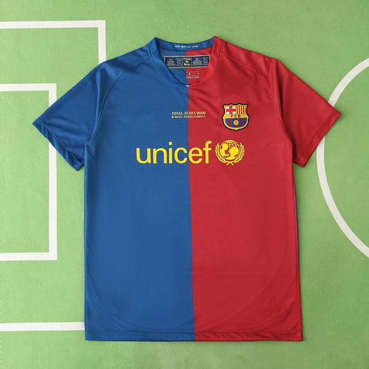 08/09 season FC Barcelona / Barça home retro Fan version