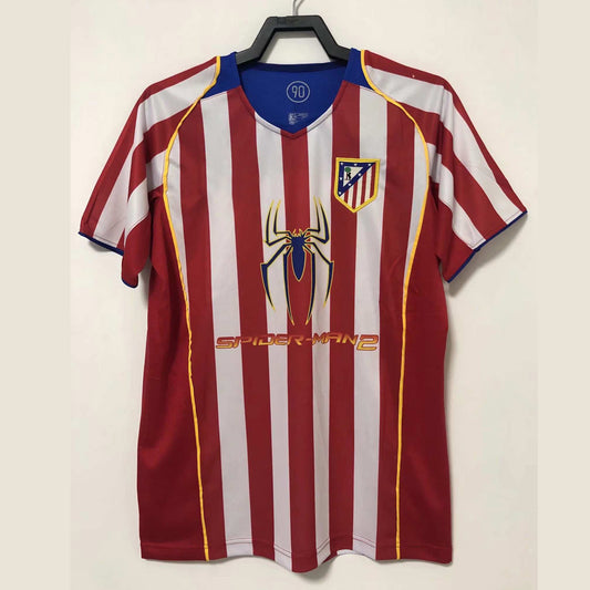 04/05 season Atletico Madrid Home  retro Fan version