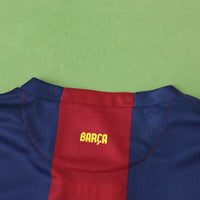 1415 season FC Barcelona / Barça home Long sleeved retro Fan version