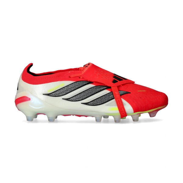 Taco de fútbol Predator Elite FT AG Lucid Red-Core Black-White
