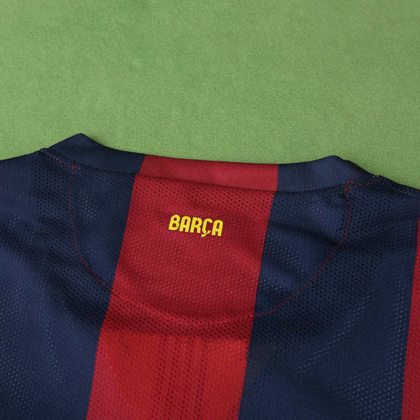 14/15 season FC Barcelona / Barçaretro home Fan version