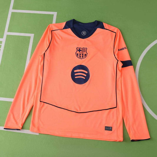 25/26 season FC Barcelona / Barça third Long sleeved  Fan version