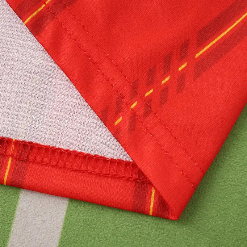 2026 FIFA World Cup Spain home Long sleeved Fan version