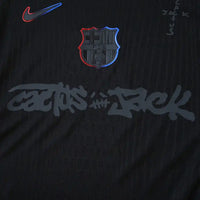 Limited Edition FC BARCELONA X TRAVIS SCOTT jersey. FC Barcelona 24/25 away Player version