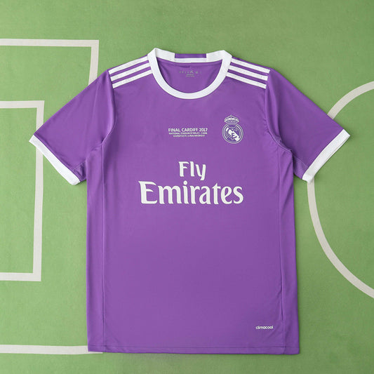 16/17 season Real Madrid CF away retro Fan version