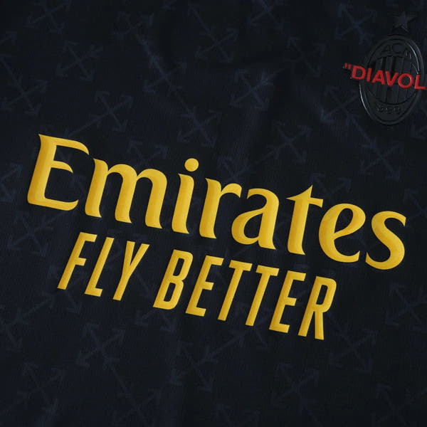 24/25 season A.C. Milan x OFF-WHITE Fan version